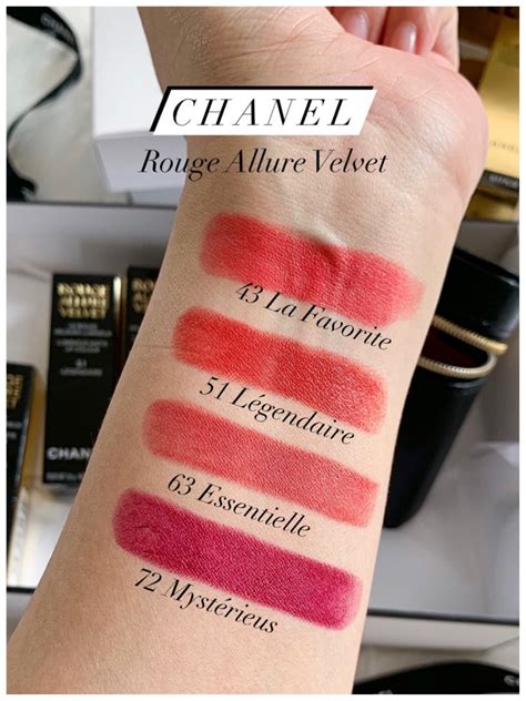 rouge allure velvet nuit blanche|chanel rouge allure shades.